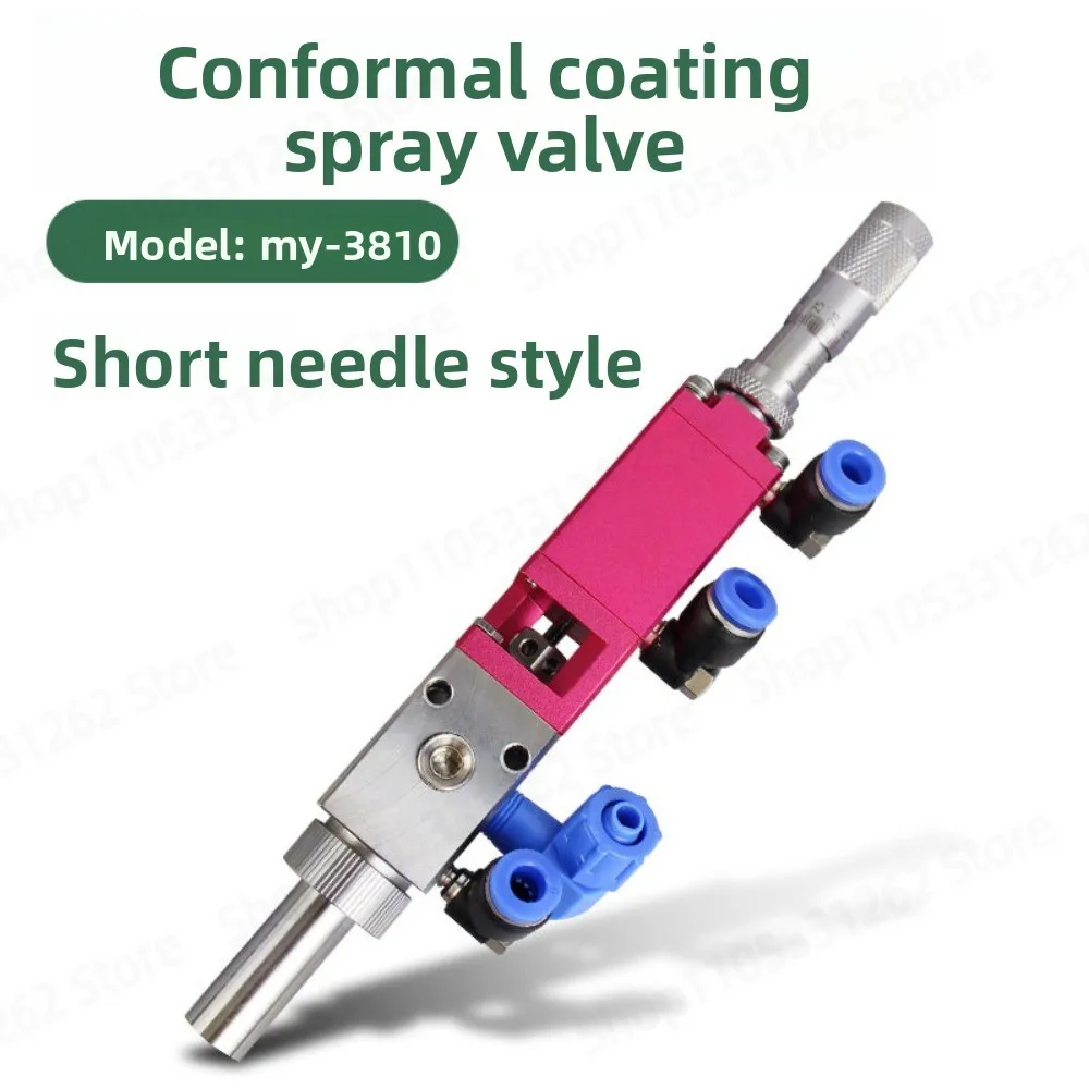 MY3810 High Frequency Precision Spray Valve Pneumatic Adjustment Dispensing Valve for Conformal Coating Silicone