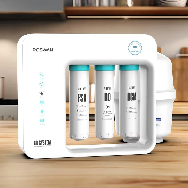 OEM NEW 100 GPD Cabinet Water Filter Under Sink RO System QuickLock Push-fit Composite Cartridge Water Purifiers for Home