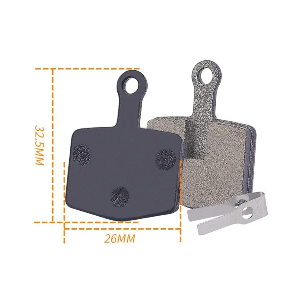 

Durable Brake Pads Bicycle Bike Brake Pads Bulletproof Fiber Copper For Electric Vehicle Replacement Resin Pads Resin Semi-metal