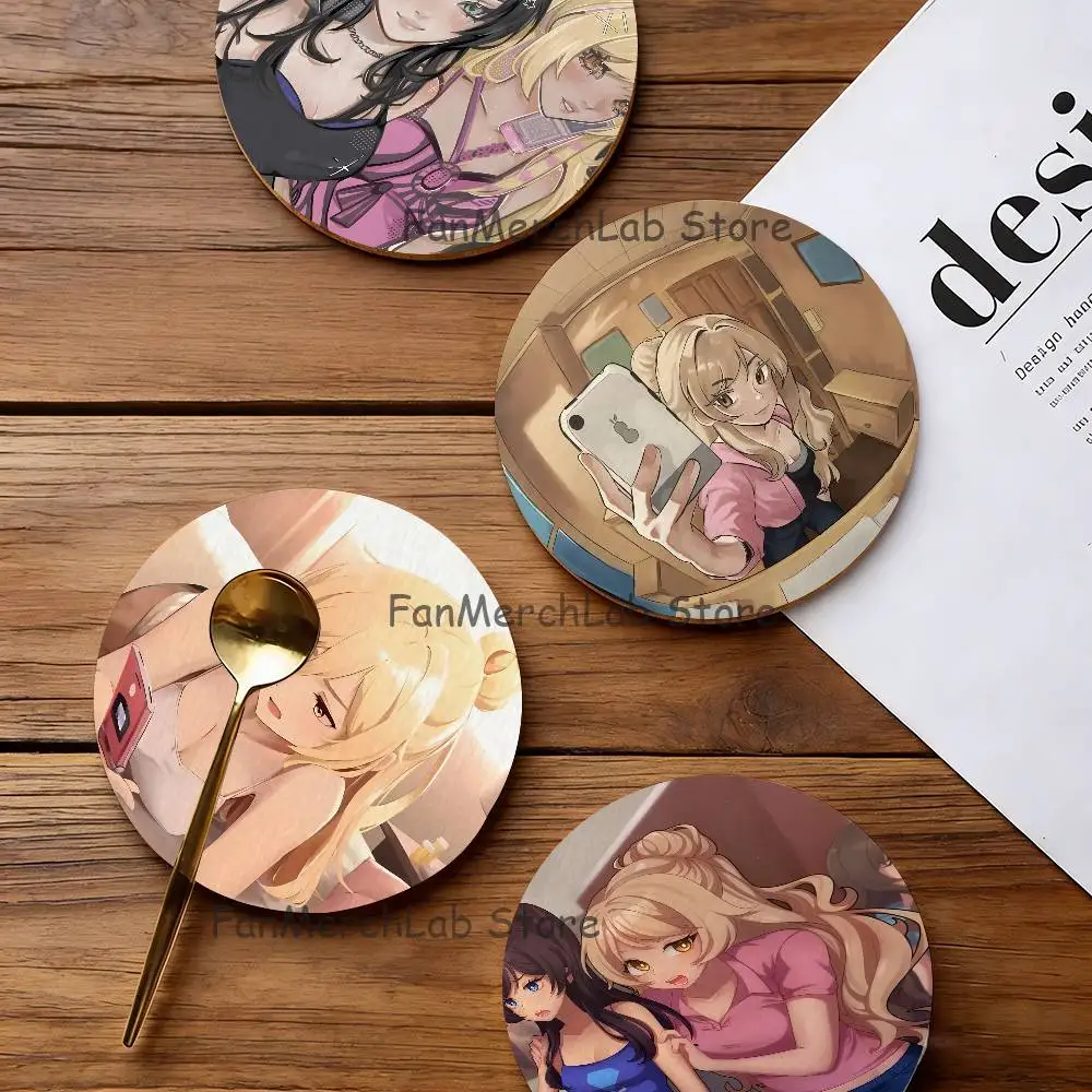 

Game C-Class of 09 Wood Coaster Set - Heat Resistant For Tea & Coffee, Home Cafe Decor Holiday Gift