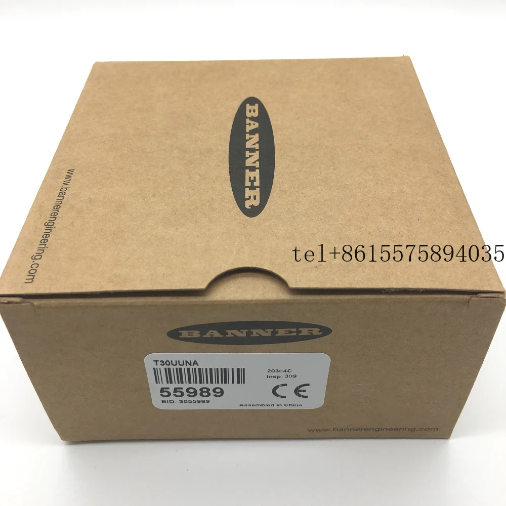 Ya, Spesial Akhir Tahun Diskon Besar NPN T30UUNA 55989 Sensor Ultrasonik dengan Kepala Ulir 30 mm Jangkauan Deteksi 150 mm hingga 1000 mm