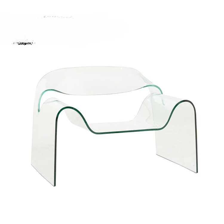 Acrylic, crystal transparent chair villa, model room art leisure chair