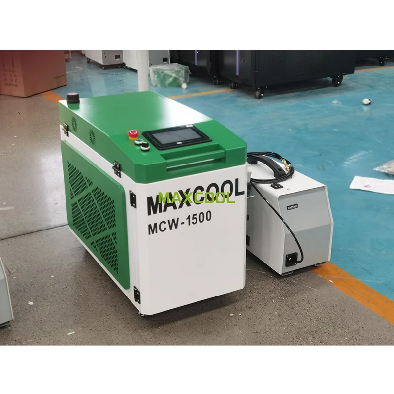 

Mini Portable Maxcool 1000w 2000w Fiber Laser Metal Rust Paint Laser Removal Cleaning Machine