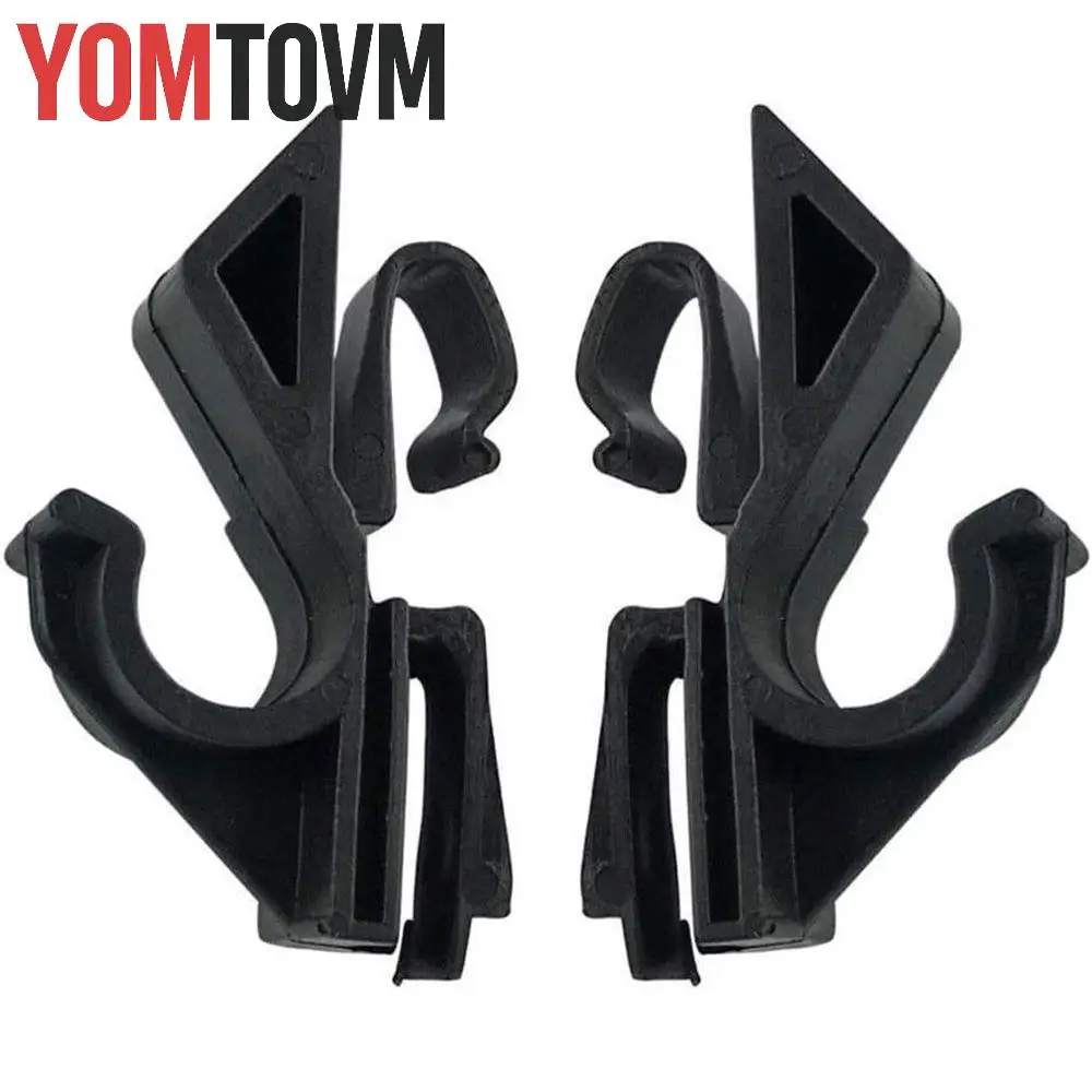2pcs Rear Parcel Shelf Clips Plastic 71719952/71719953 for Fiat Grande Punto 2006+ Parcel Shelf Car Accessories