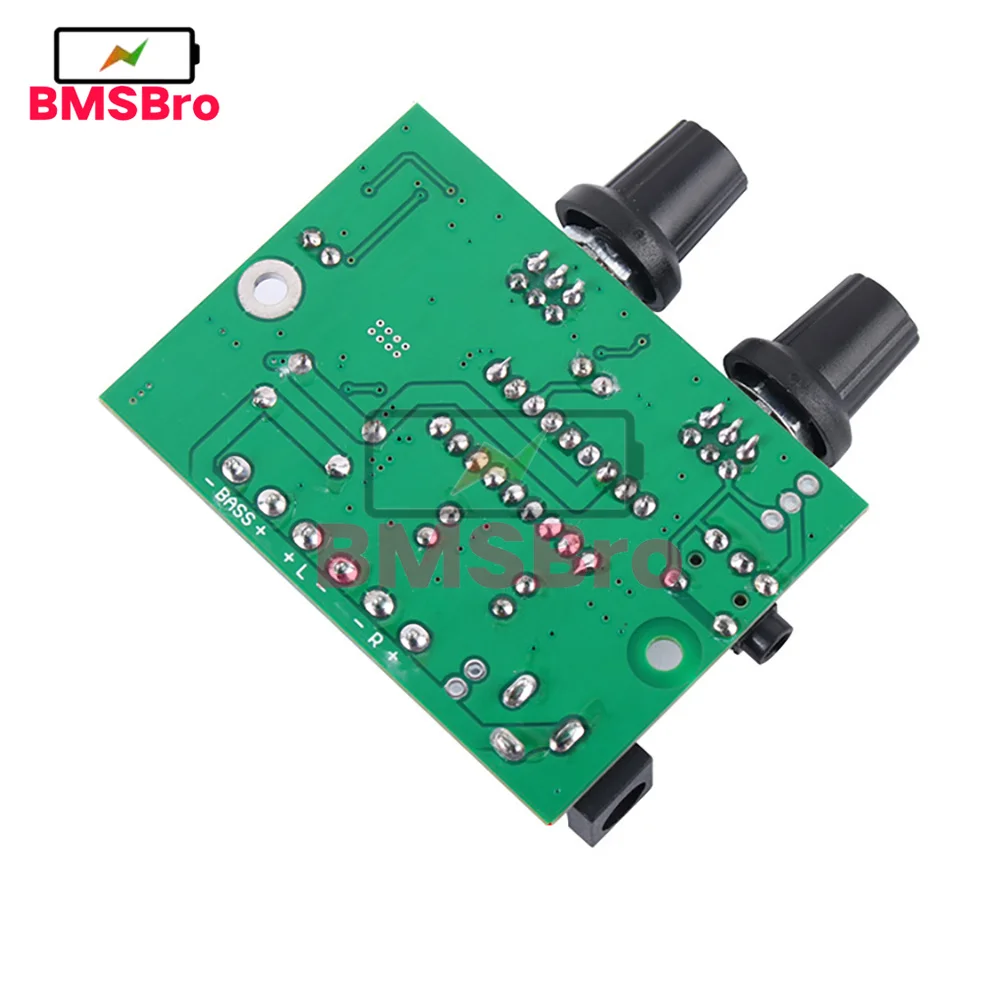 High-fidelity 2.1 three-channel subwoofer 12V audio amplifier board mini small volume digital class D 030 module