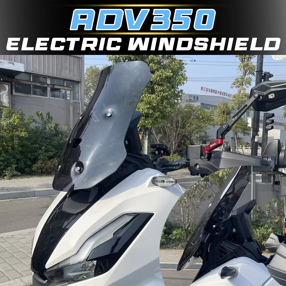 For 2024-2025 ADV350 electric lift windshield modification kit ADV350 electric lift windshield