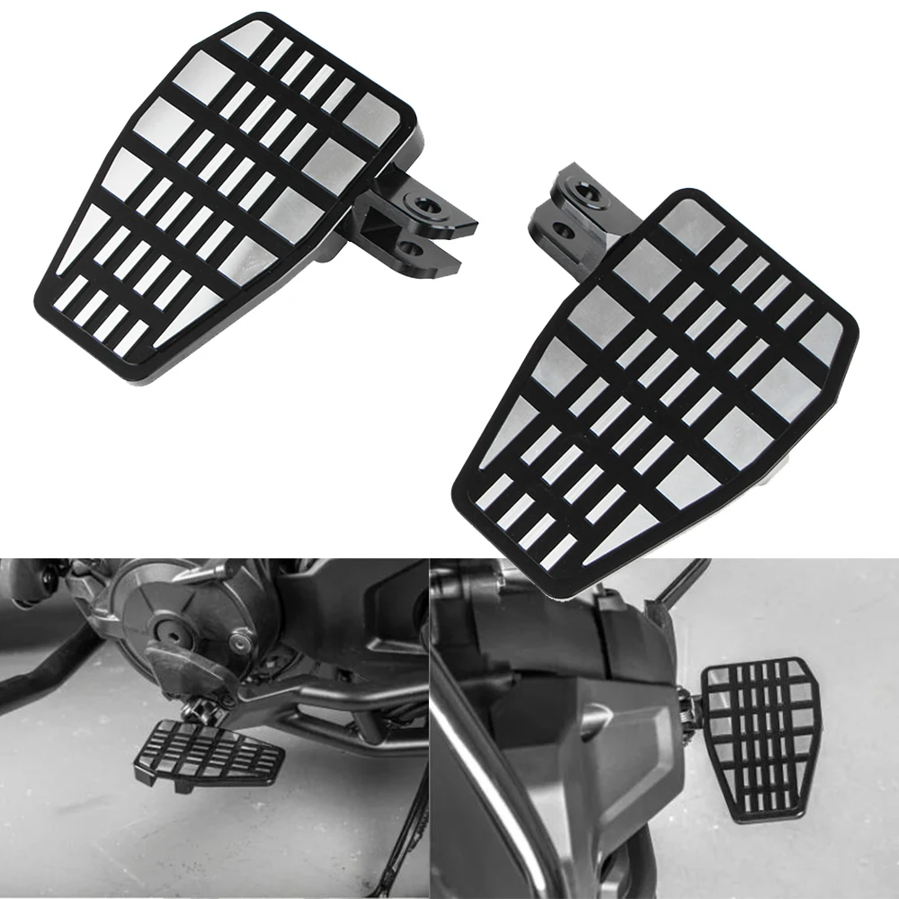 

For Honda CMX 1100 CM1100 CMX1100 2021-2024 Motorcycle Wide Foot Pegs Billet Pedals Front Footrest Enlarge Footpeg Accessories