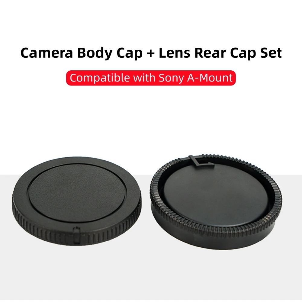 Camera Body Cover Lens Rear Cap Protect for Sony A Mount A58 A57 A77II A99II A65 A77 A99 II A35 A37 A100 DSLR SLT Accessories