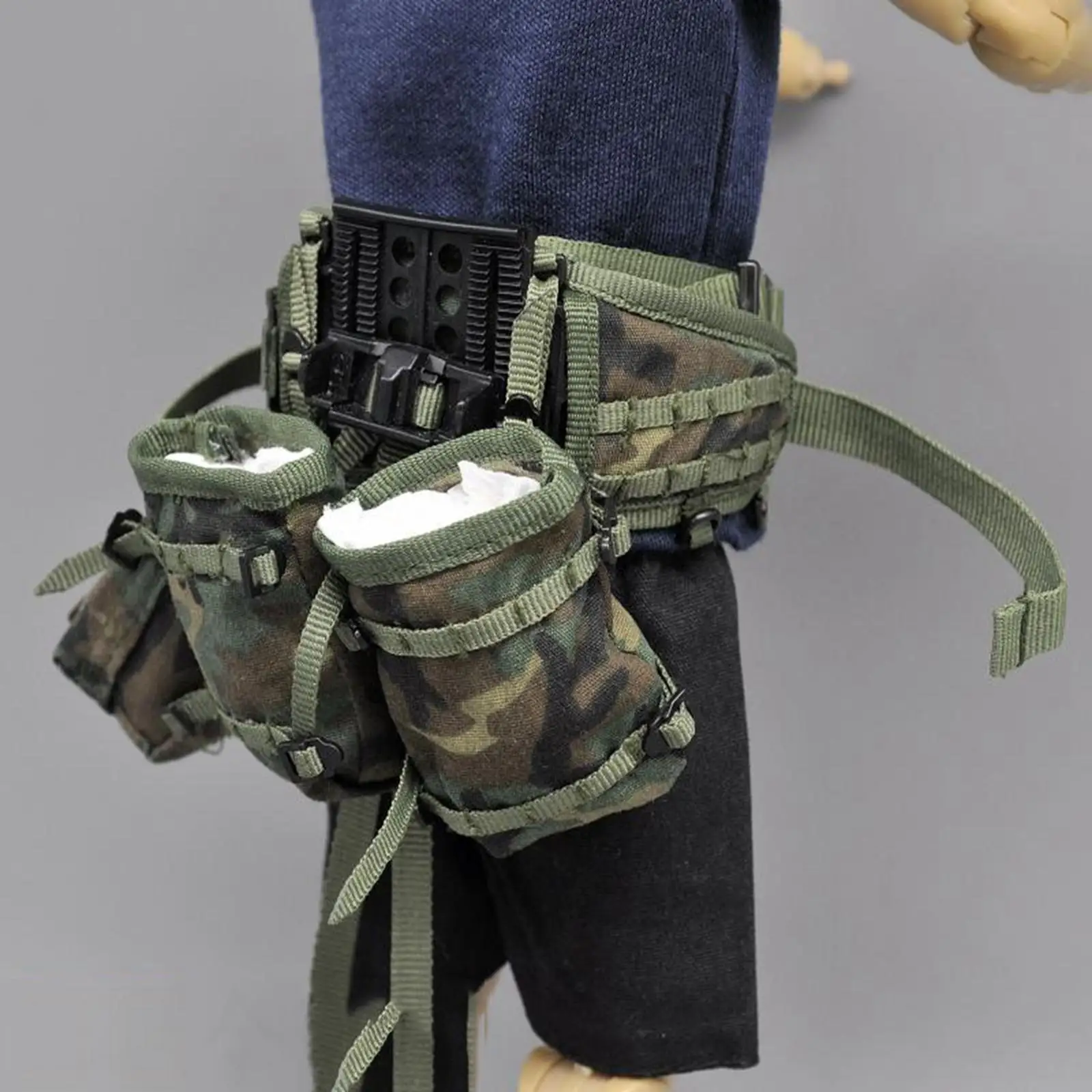 1/6 شخصيات الحركة حزام الميدان حقيبة نموذج ريترو مصغر لشخصيات 12 بوصة مجموعة كاملة #4