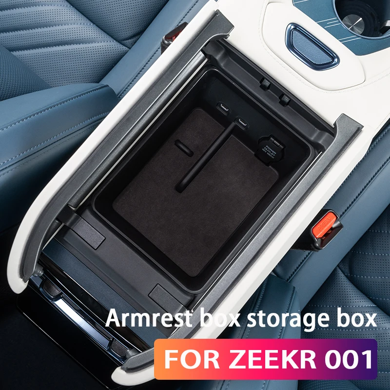 

Для ZEEKR 001 2021-2025 ящик для хранения подлокотника ящик для хранения центрального управления ящик для хранения ящик аксессуары для салона автомобиля