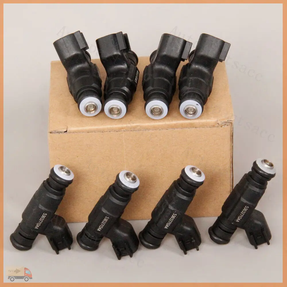 Pack of 8 Fuel Injectors For 2004-2008 Dodge Ram & Durango 5.7L 53032713AA NEW