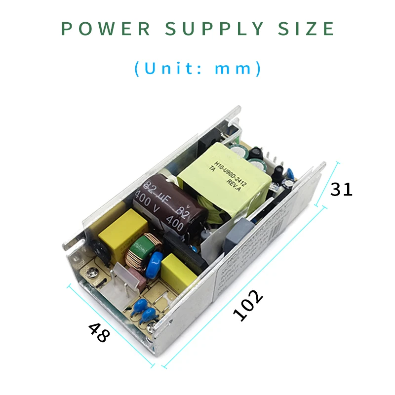 100W Moving Head Light Power Supply 100W High Power Supply Board For 7x12W Moving Head Light Repair Accessories