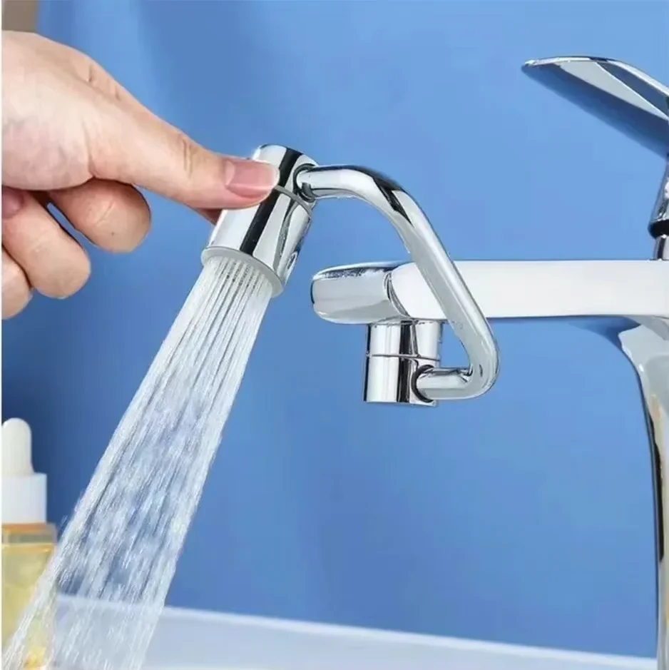 Stainless Steel Rotating Faucet Extender Valve Core Corrosion-Resistant for Kitchen & Bathroom Sink Faucets - view 5