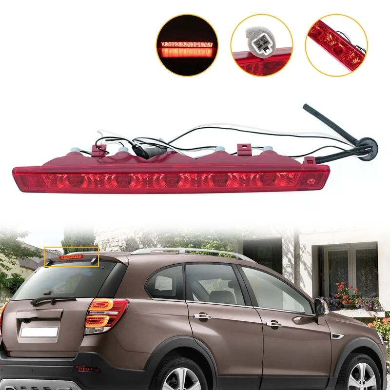 For Chevrolet Captiva 2008 2009 2010 2011 2012 2013-2015 Car Rear High Level Brake Light 3RD Brake Rear Stop Tail Light Lamp