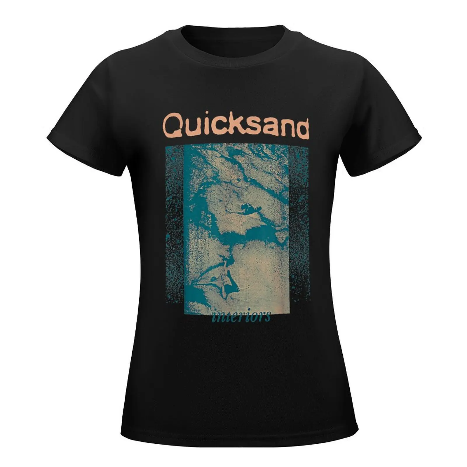 Quicksand Interiors T-Shirt quick-drying heavyweights t-shirts for Women graphic tees funny