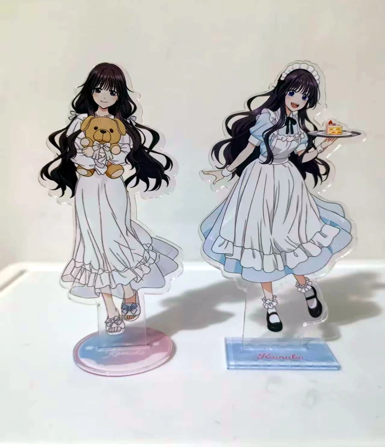 Anime Kaoru Hana wa Rin to Saku The Fragrant Flower Blooms with Dignity Cosplay Figure Stand Standing Plate Accessories Ornament