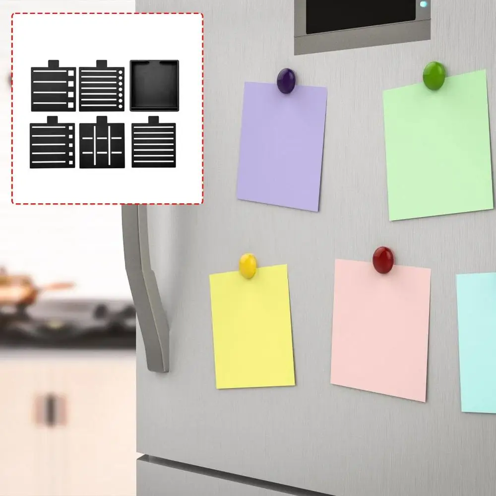 with Reusable List Templates Sticky Note Stencil and Holder Plastic Multiple Layouts Note Layout Templates Reusable Compact