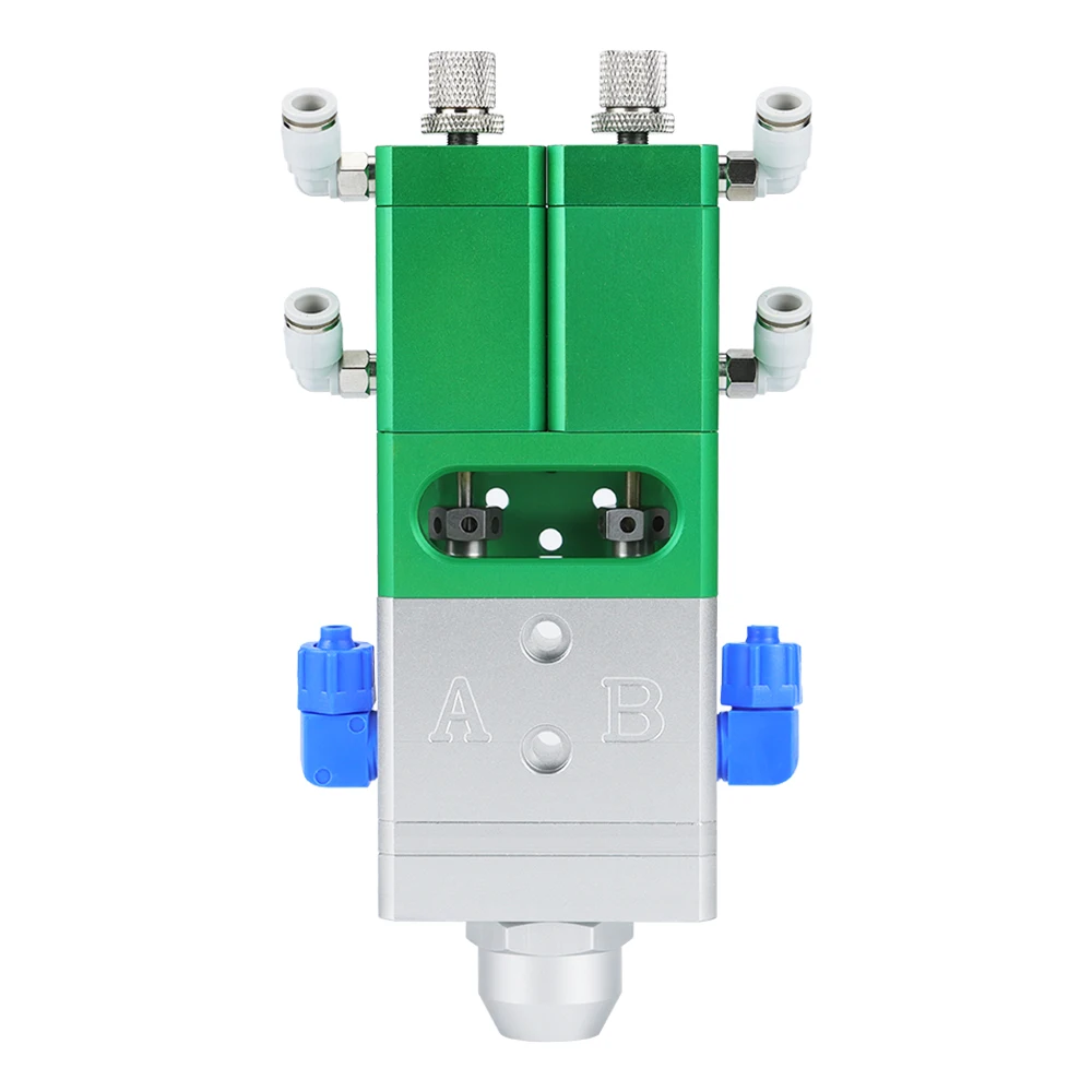 

Pneumatic AB Glue Dispensing Valve,green Two-component Glue Filling Valve Epoxy Resin Glue UV Glue Dispenser