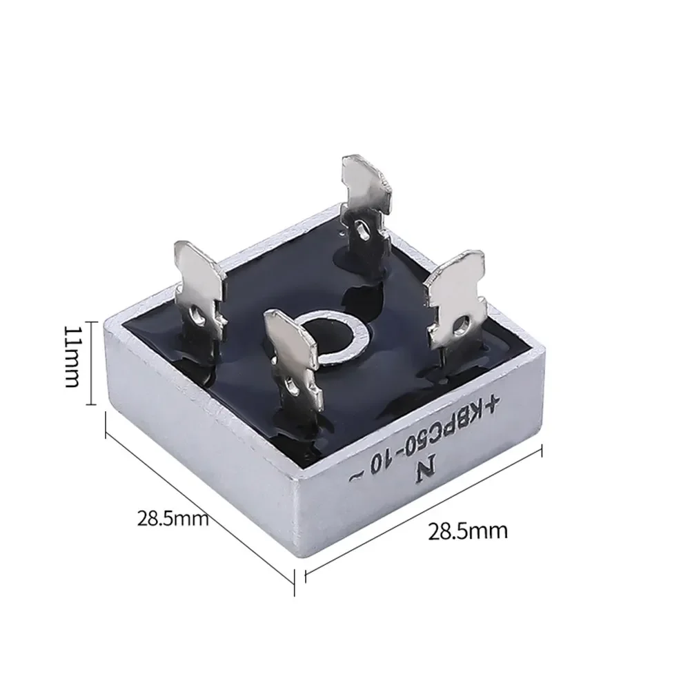 5pcs/Lot KBPC5010 50A 1000V Metal Case Bridge Rectifier brand new