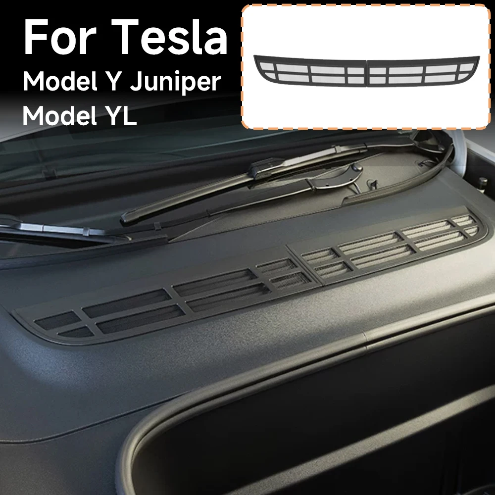 For Tesla Model YL Air Inlet Protective Cover for Tesla Model Y Juniper Accessories 2Pcs/Set Anti-insect Anti-fouling Net