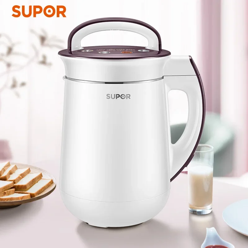 

220V Soybean Milk Machine Filter-free 304 Stainless Steel Double-layer Cup Body Multifunctional Blender Cooking Machine