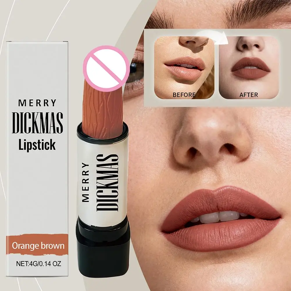 Party Lipstick Waterproof Long-Lasting Moisturizing Gift And Gloss Dark Red, Festival Purple, Bright Brown Lip Rose Pink, O D7Q6