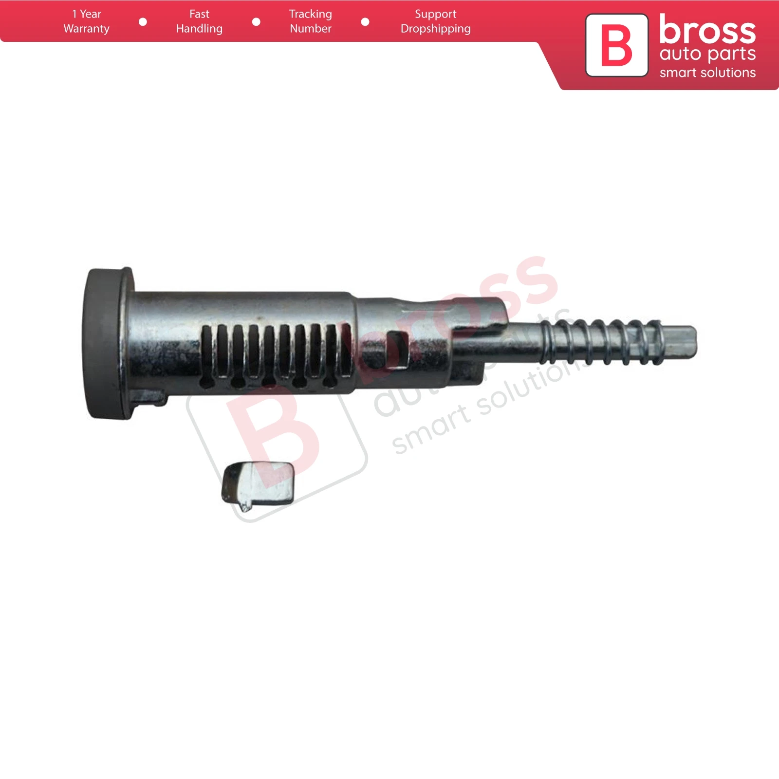 

Bross Auto Parts BSP639 Steering Wheel Ignition Tumbler Lock Barrel Cylinder Shaft Rod For Opel Astra Type: YM28 Made in Turkey