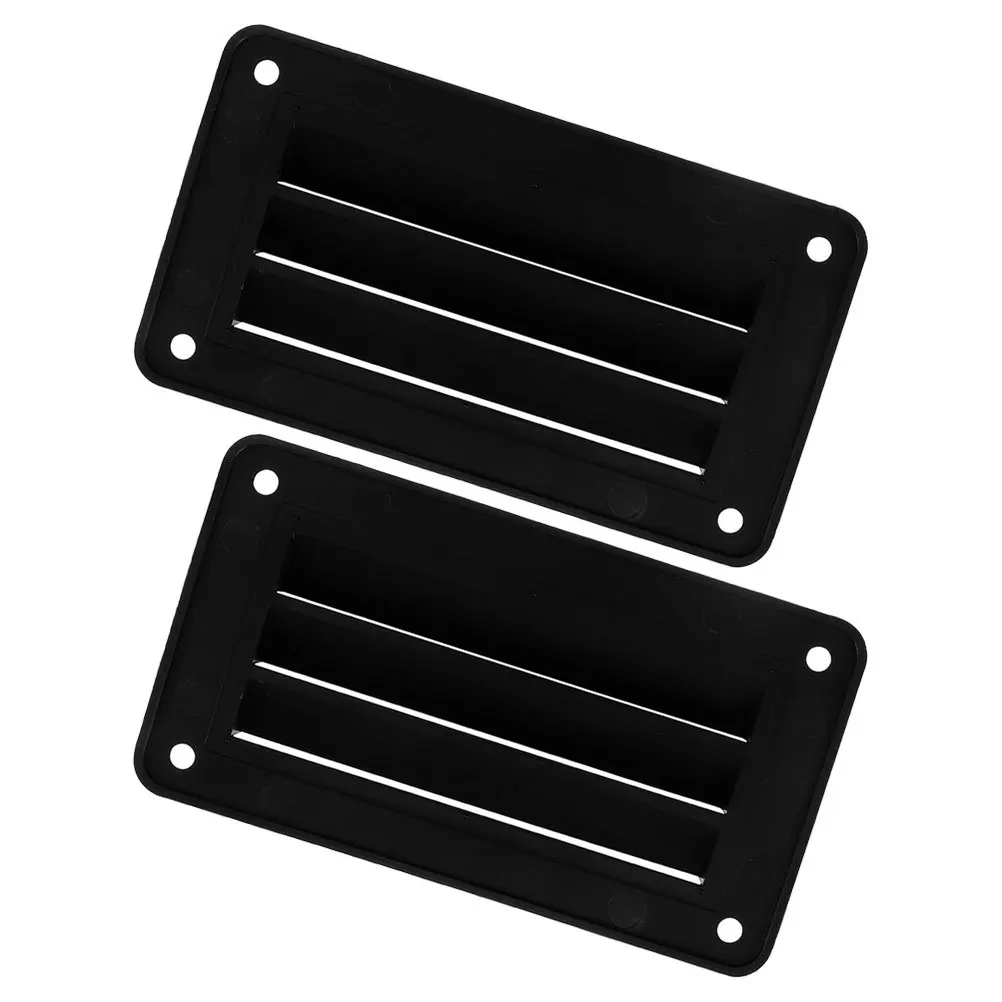 

2Pcs Marine Vent Cover Plastic Ventilation Louver for Boat Rv Trailer Exhaust Vent Air Conditioner Grill Enhanced Airflow