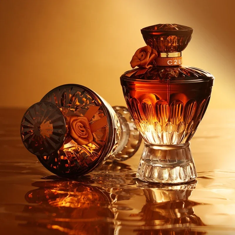 عطر نسائي طازج يدوم طويلاً 75 مل عطر فاخر أنيق ناعم برغموت رائحة حساسة صندوق هدايا رذاذ لطيف #5