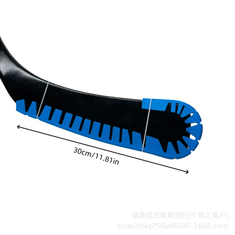 Ice Hockey Stick Blade Protector Wear Resistant Hockey Stick Guard Clip Sports Ice Hockey Accessory White/Purple/Red Multi Color
