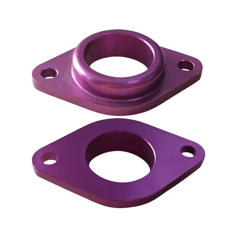 

2Pcs High Quality Aluminium Exhaust Gasket Mount For Model Boat Exhaust Pipe Interface Flat Pad