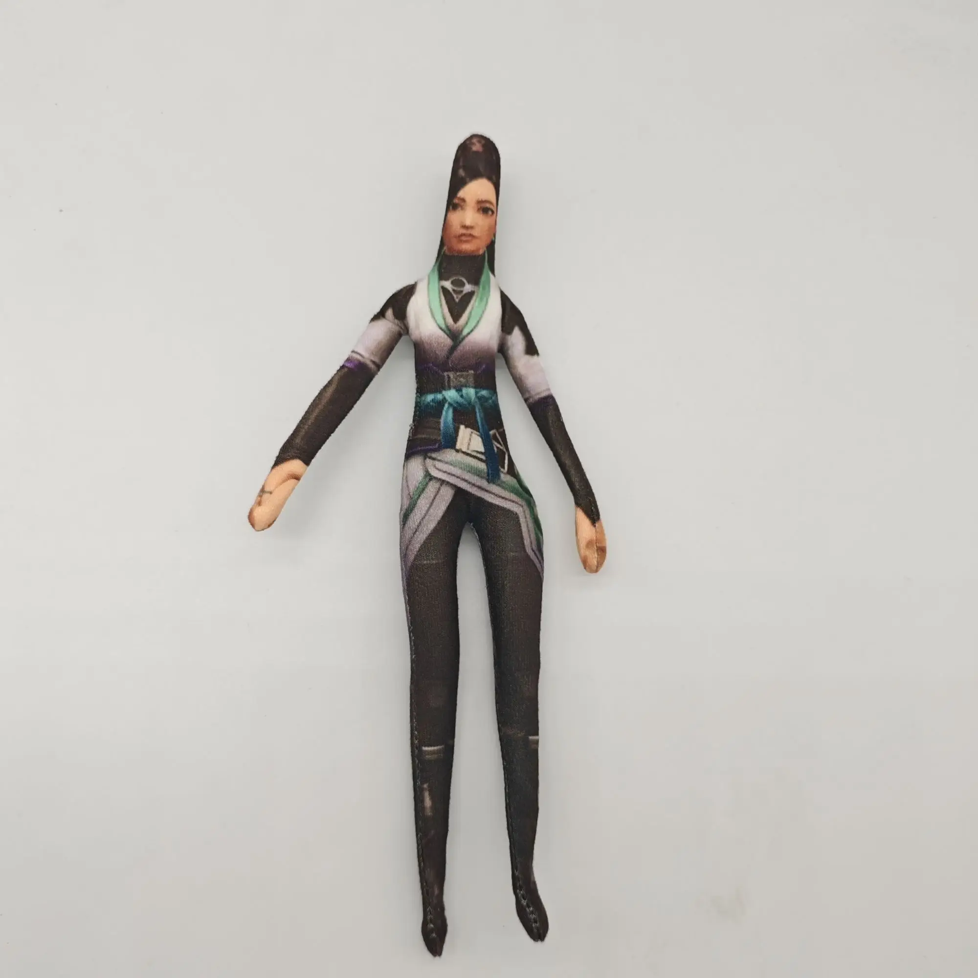28cm Doll Game VALORANT Jett Raze Omen Phoenix Chamber Skye Yoru Sage Cosplay Doll Abstract Joint Mobility Plush Stuffed Dolls