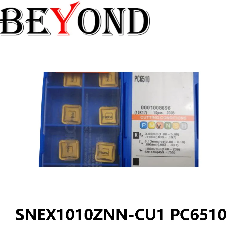 

BEYOND Original SNEX1010ZNN-CU1 PC6510 SNEX Boring Bar CNC Machine Metal Milling Cutter Turning Tools Blades Carbide Inserts