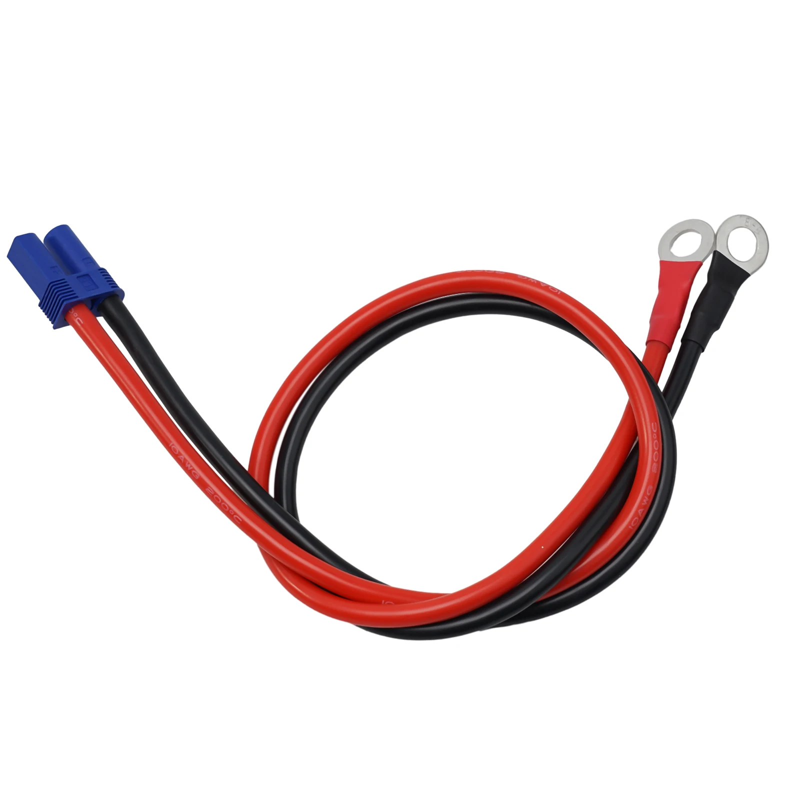 Spina EC5 in filo di rame 100A per cavo O-Terminal in rame puro avviatore batteria per auto 2 core 10awg 50cm parti di avviamento di salto