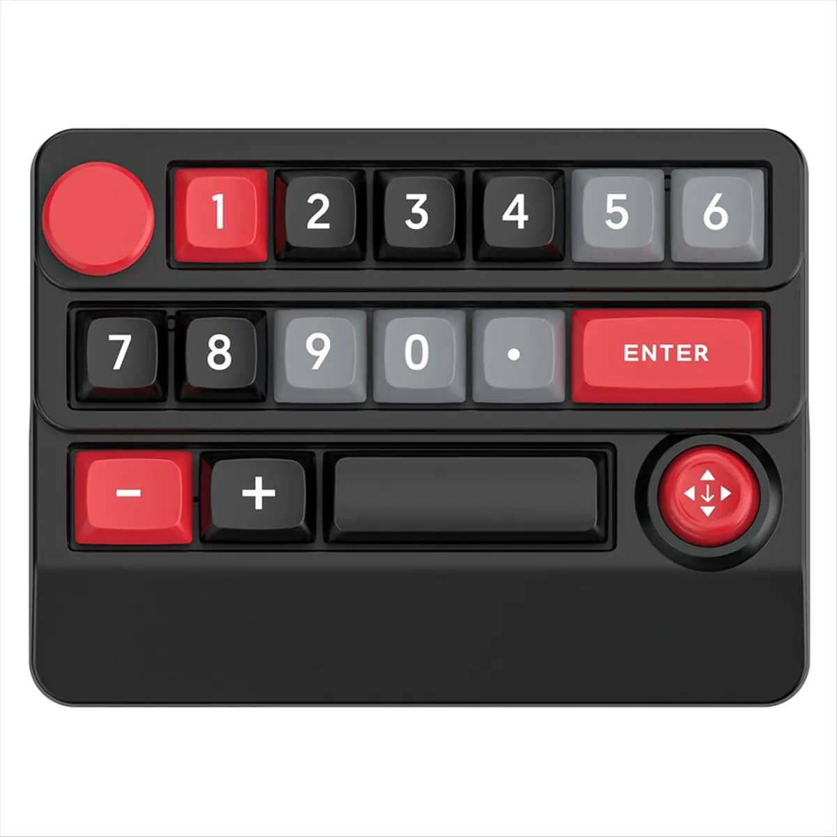 (DT93) W909 Wireless Macro-Defined Mechanical Keyboard 3mode Joystick RGB Hot-Swappable Wireless Mechanical Gaming Keyboard A