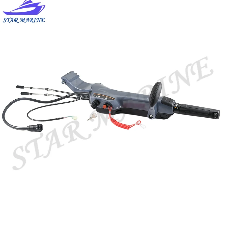 6X4-42102-24-00 6X4-42102-24 For Yamaha Outboard Motor 4T F50 F60 F70 F115 HANDLE STEERING ASSY Tiller Fitting Kit 6X4-42103-5C