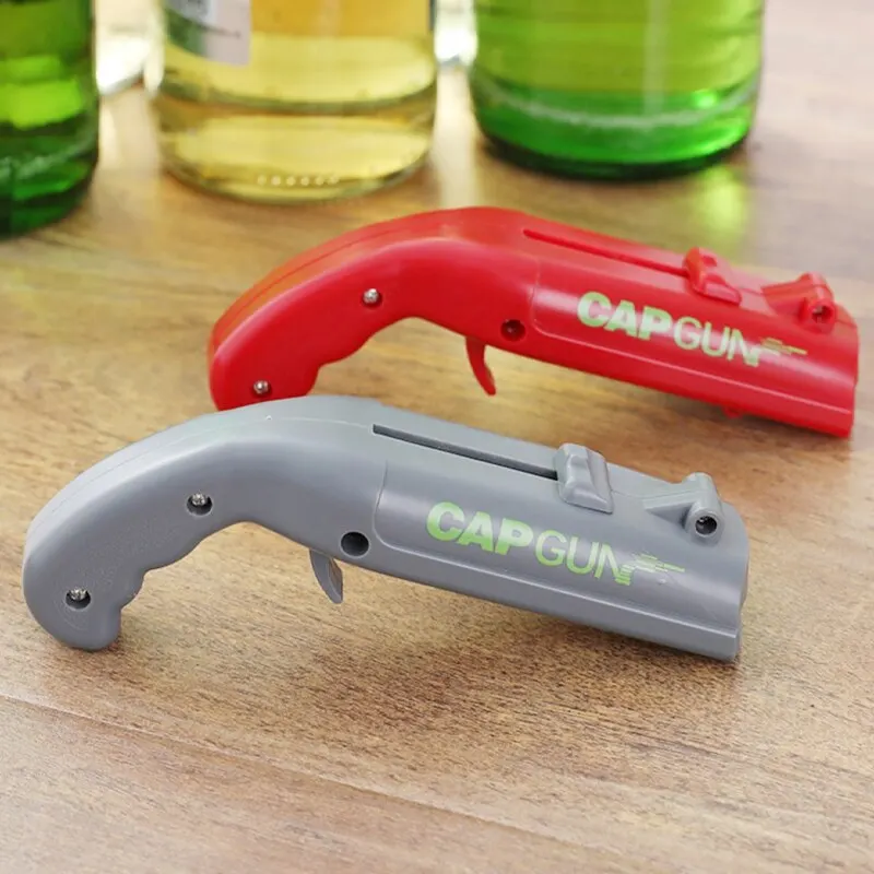 Bottle Opener Launch Spring Cap Portable Drink Bottle Opener Kitchen Party Supplies Bar Drinking Tools Kitchen Accessories