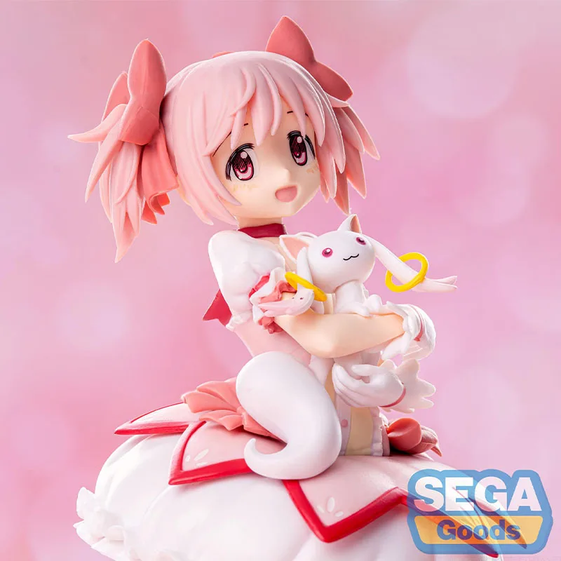 Original SEGA Puella Magi Madoka Magica Madoka Kaname incubadora 24CM figura de Anime figura coleccionable estatuilla modelo muñeca ornamento regalo
