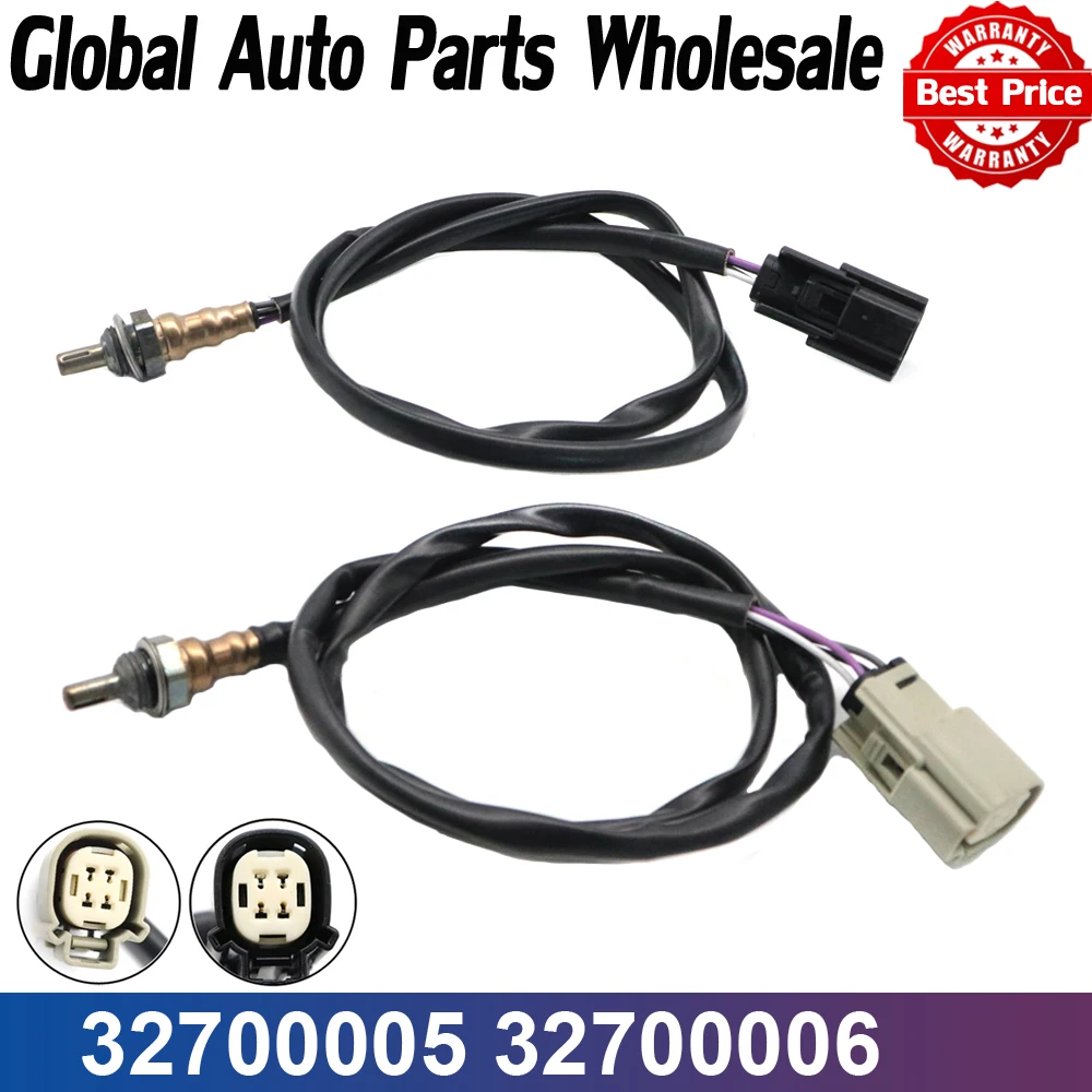 

2PCS Rear Front Oxygen Sensor 32700005 32700006 For Harley Davidson Dyna Fat Bob