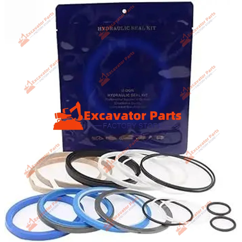 

R220-9 Hydraulic Cylinder Boom Oil Seal Kit Excavator Seal Kit Repair Hyva Kit