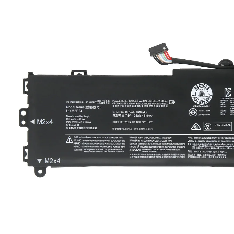 JCLJF 7.4V 30WH L14L2P22 L14S2P22 L14M2P23 L14M2P24 Laptop Battery For Lenovo IdeaPad U31 U30 E31-80 E31-70 Series