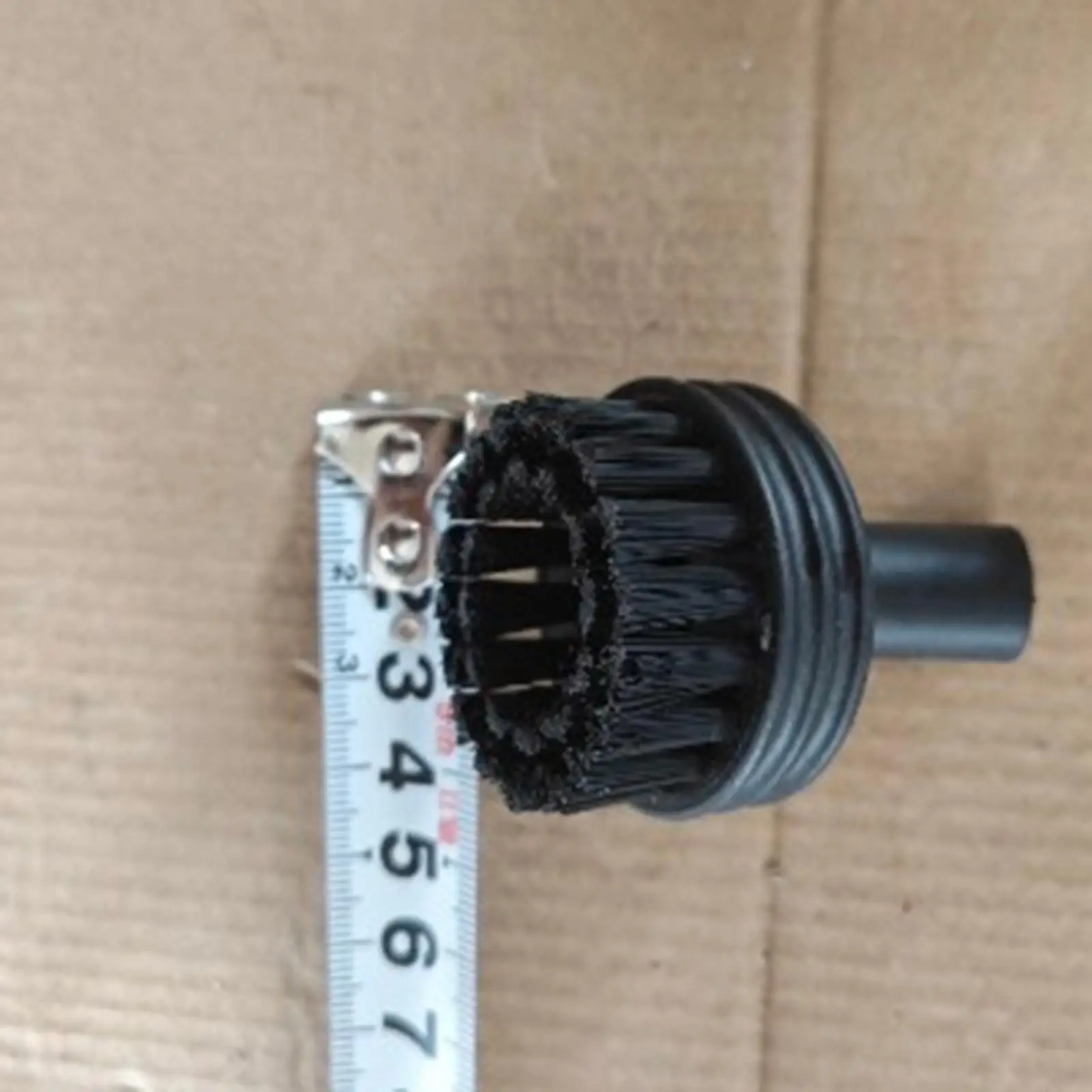 High Pressure Steam Cleaner Brush Head for Couch Carpet and Upholstery ABS Round Nozzle Replacement for Handheld Steamer Home