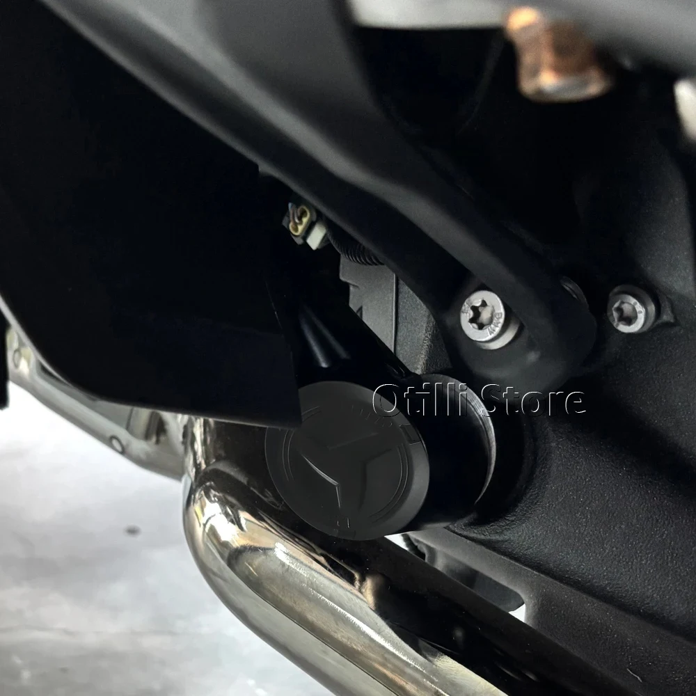 

For BMW R1300RT R1300 RT R 1300 RT 2025 2026 Motorcycle Frame Hole Cover Plug Caps Accessories Black Decorative End Cap