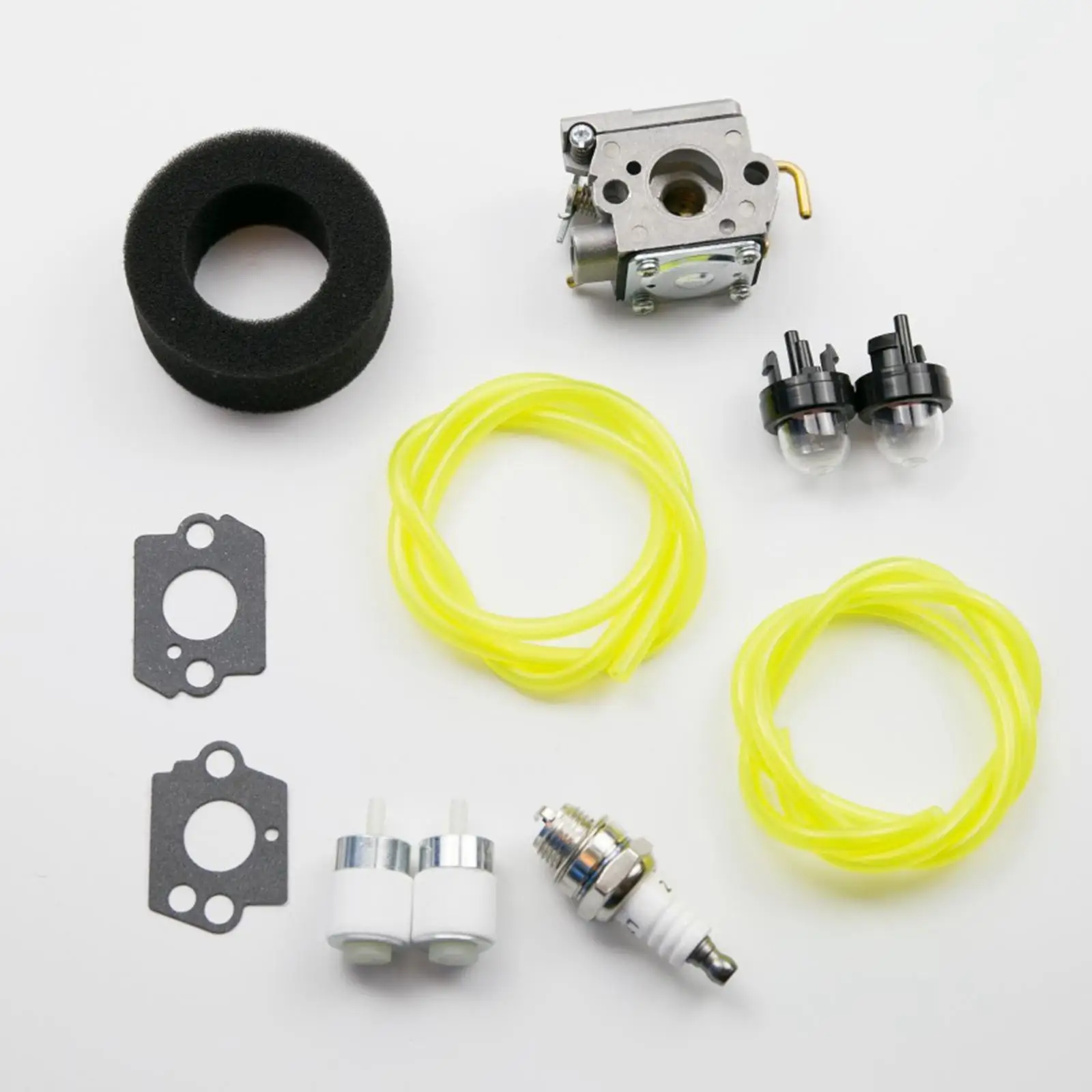 Carburetor Gasket Lawn Mower Parts Set Aluminum Material Replacement Kit for Ryobi 280r Blowers 310bvr Vac