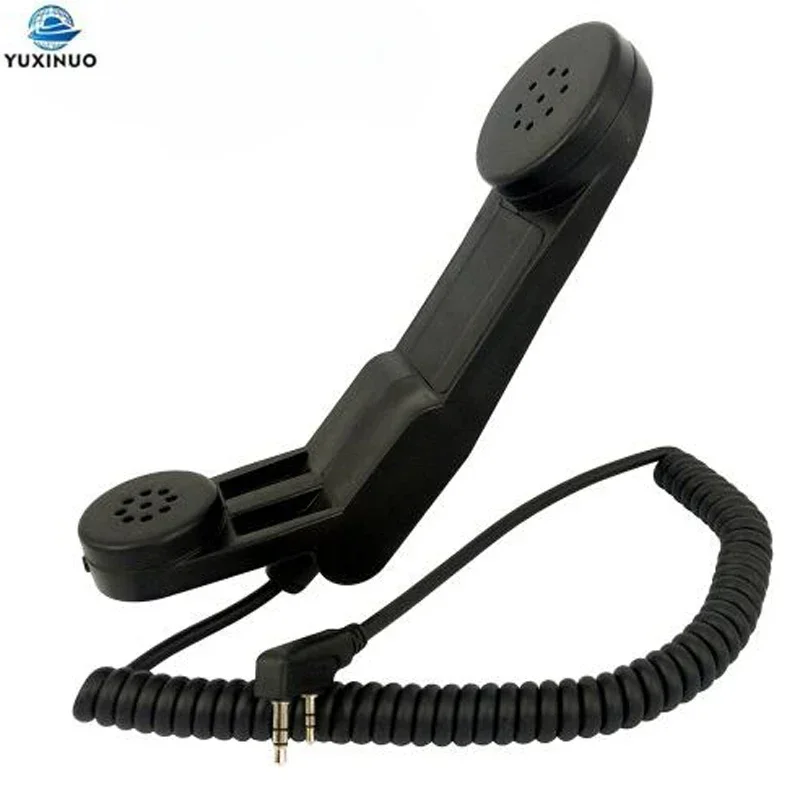 

Military Handheld Telephone PTT Shoulder Mic Speaker Microphone for BaoFeng UV5R UV-5R BF-888s GT-3 DM-5R Plus TYT Kenwood Radio