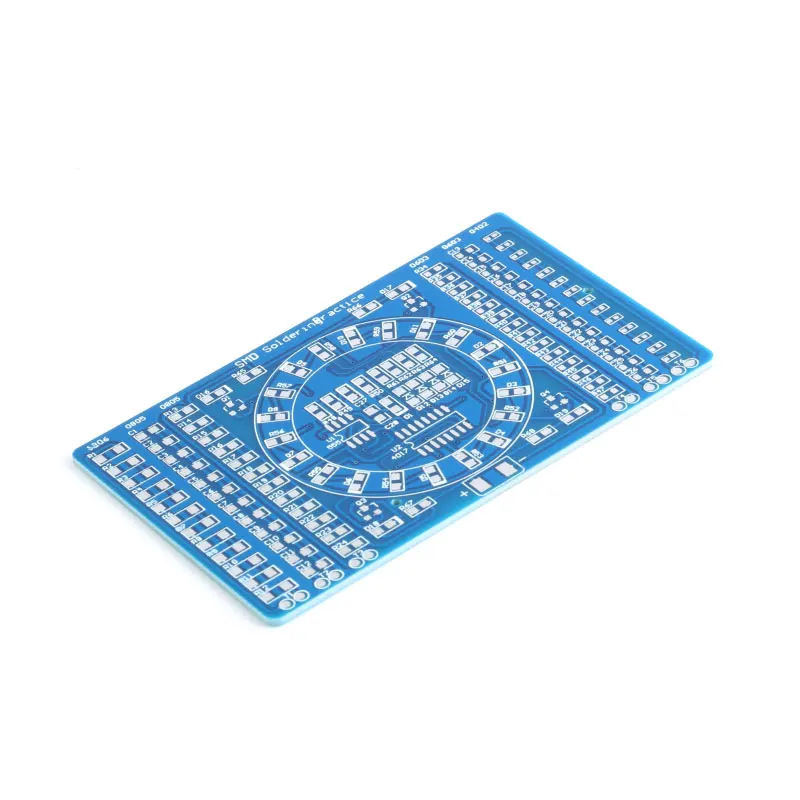 5pcs SMD component welding practice board flow light kit skill training practice welding