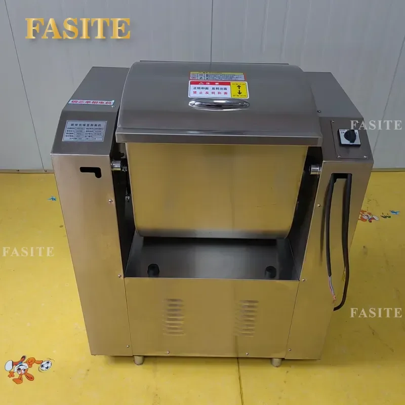 For Commercial Automatic Stainless Steel Noodle Mixing Machine Pasta Dough Mixer for School Canteen Steamed Bread Room High