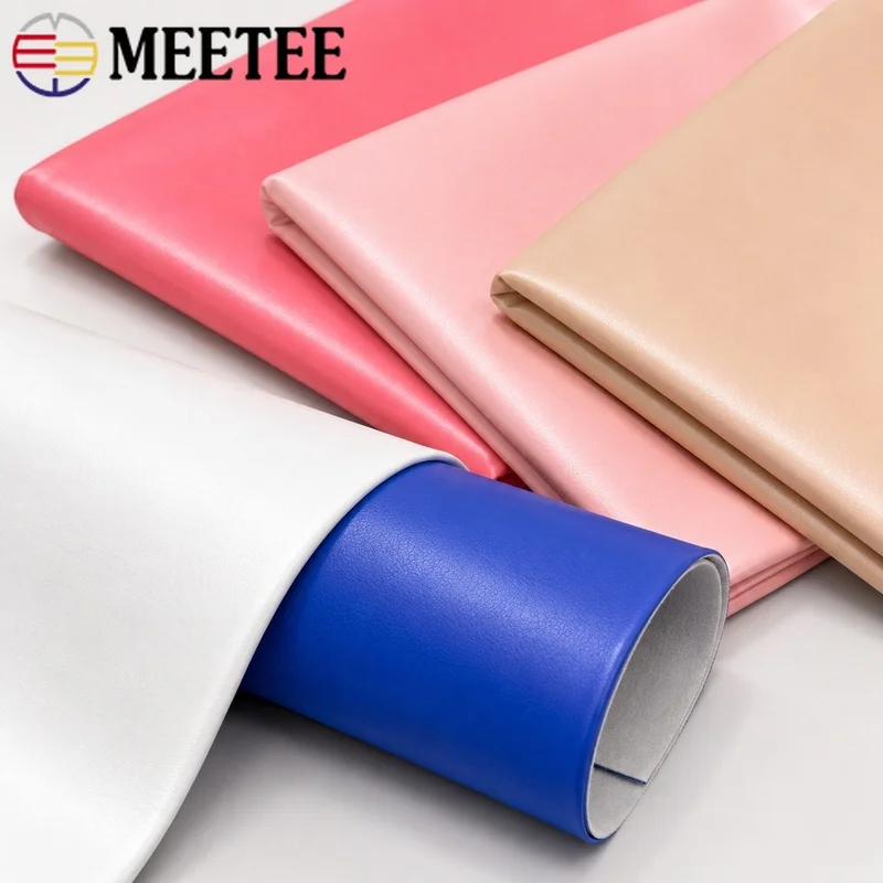 50x145cm Matte PU Leather Fabric Elastic Soft Stretch Material for Skinny Pants Skirt Dress Costume Garment Sewing Design Craft
