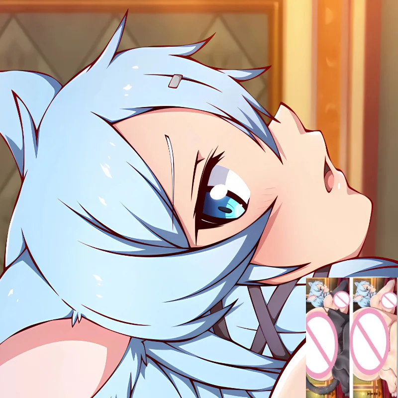 

DIY Personalized Anime Sinon Fluffy Furry Orcus Dakimakura Pillowcase Hugging Body Bedding Pillow Cover Case Double-sided Print