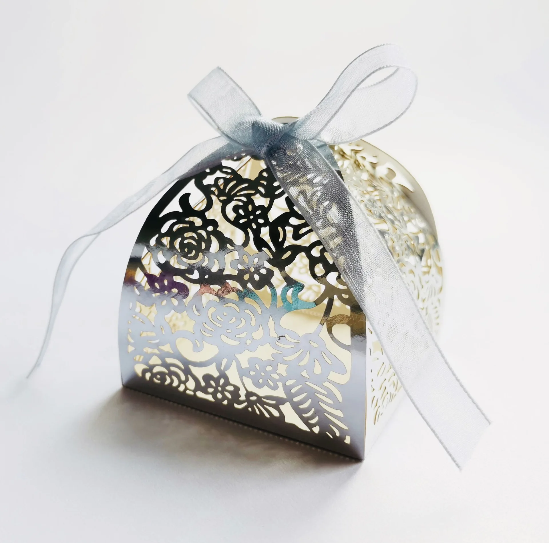 25/50/100 Stück Laser Hollow Cut Hochzeit Süßigkeiten Boxen mit Dankeschön Tag Valentinstag Geschenk Schokolade Verpackung Box Party Gefälligkeiten – Detail 15